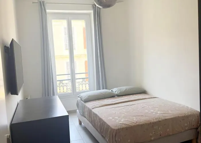 Hyper Centre De - Agreable 3 Pieces Lejlighed Nice